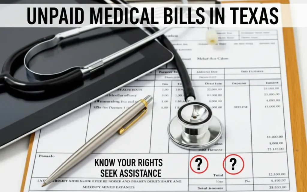 How to Handle Unpaid Medical Bills in Texas